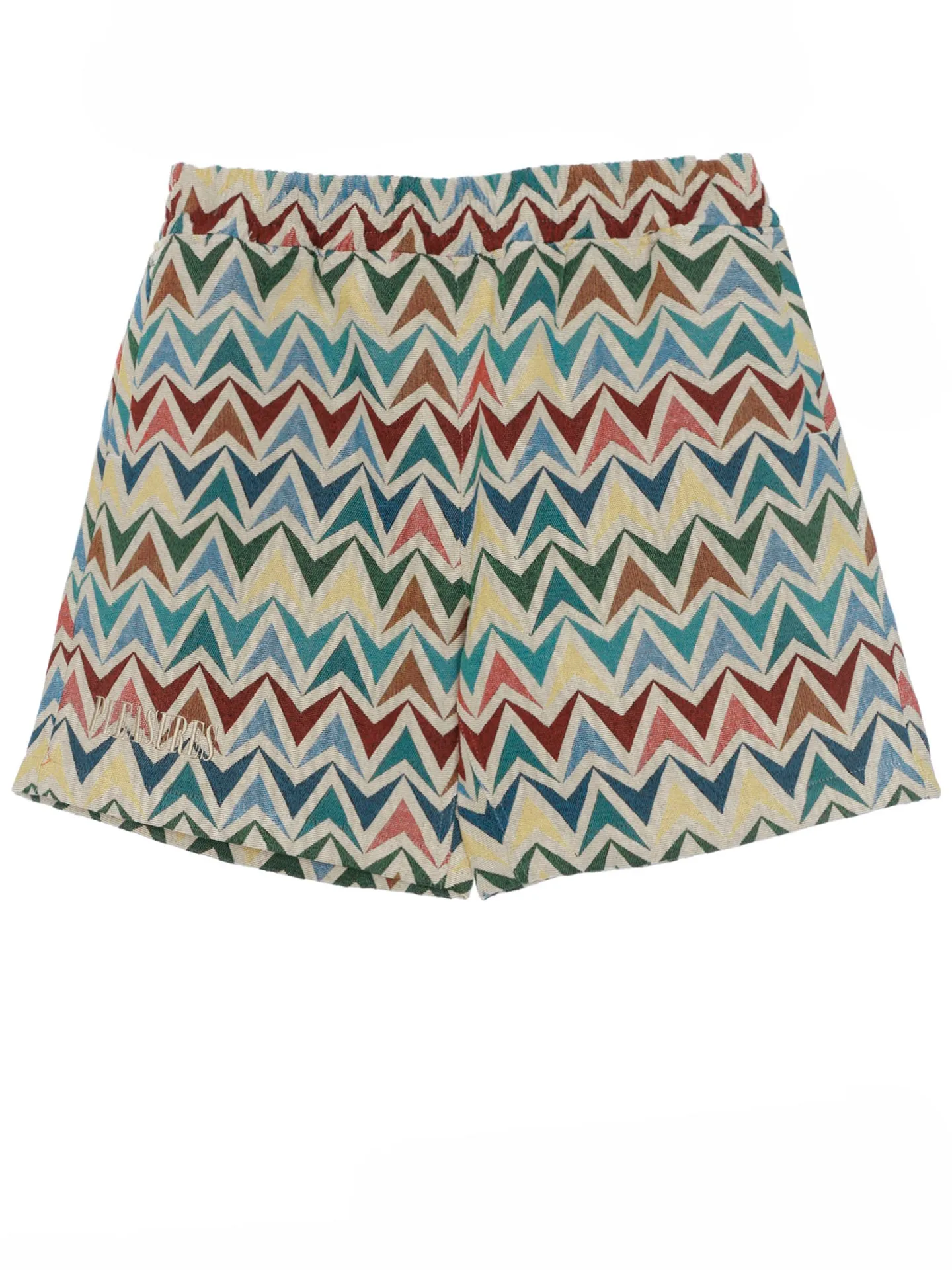 Basket Woven Relaxed Fit Shorts
