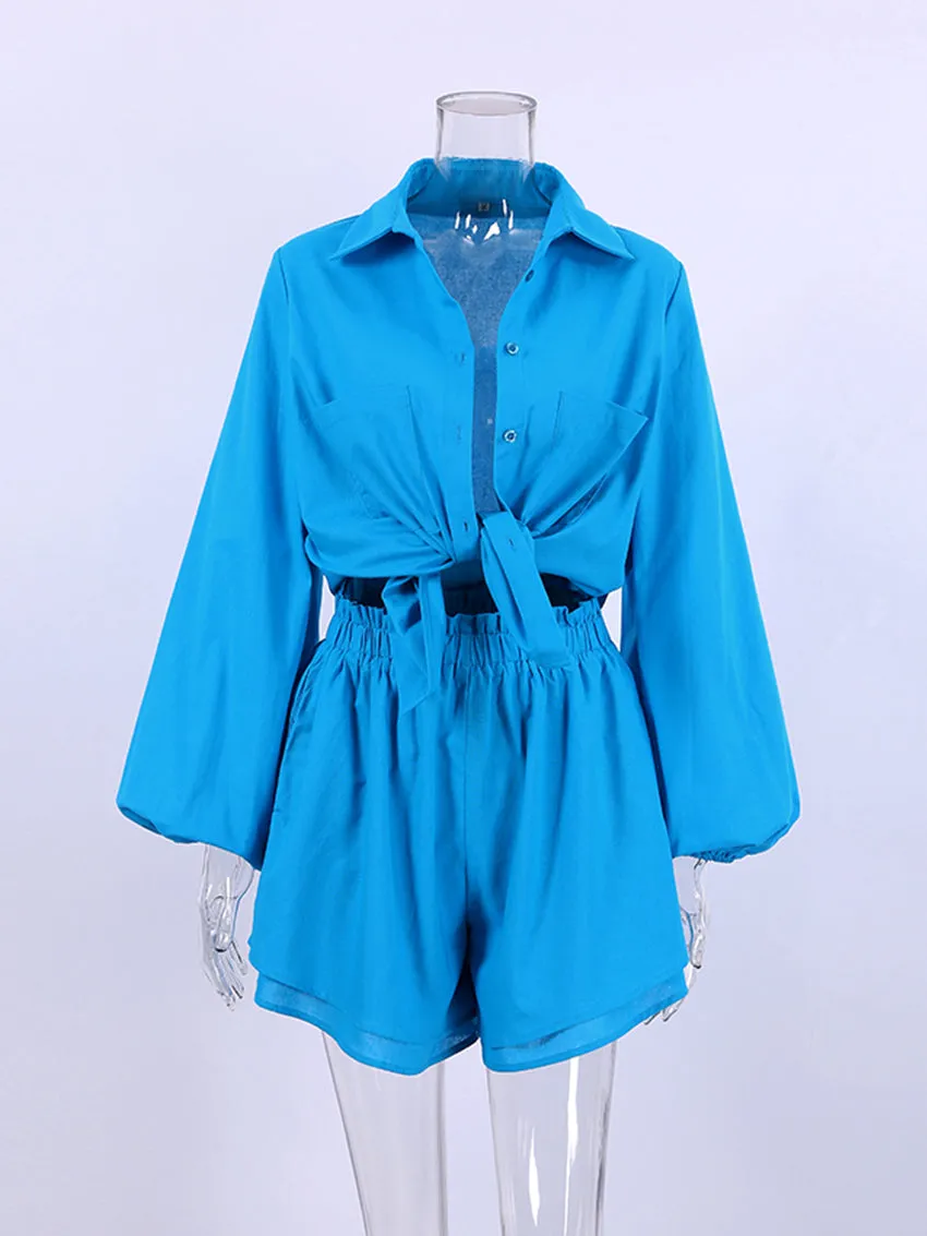 Boho Chic Bliss Sommer-Shorts-Set