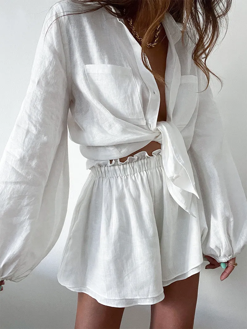 Boho Chic Bliss Sommer-Shorts-Set