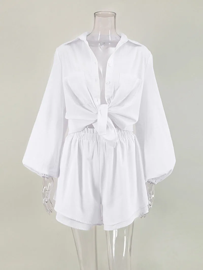 Boho Chic Bliss Sommer-Shorts-Set