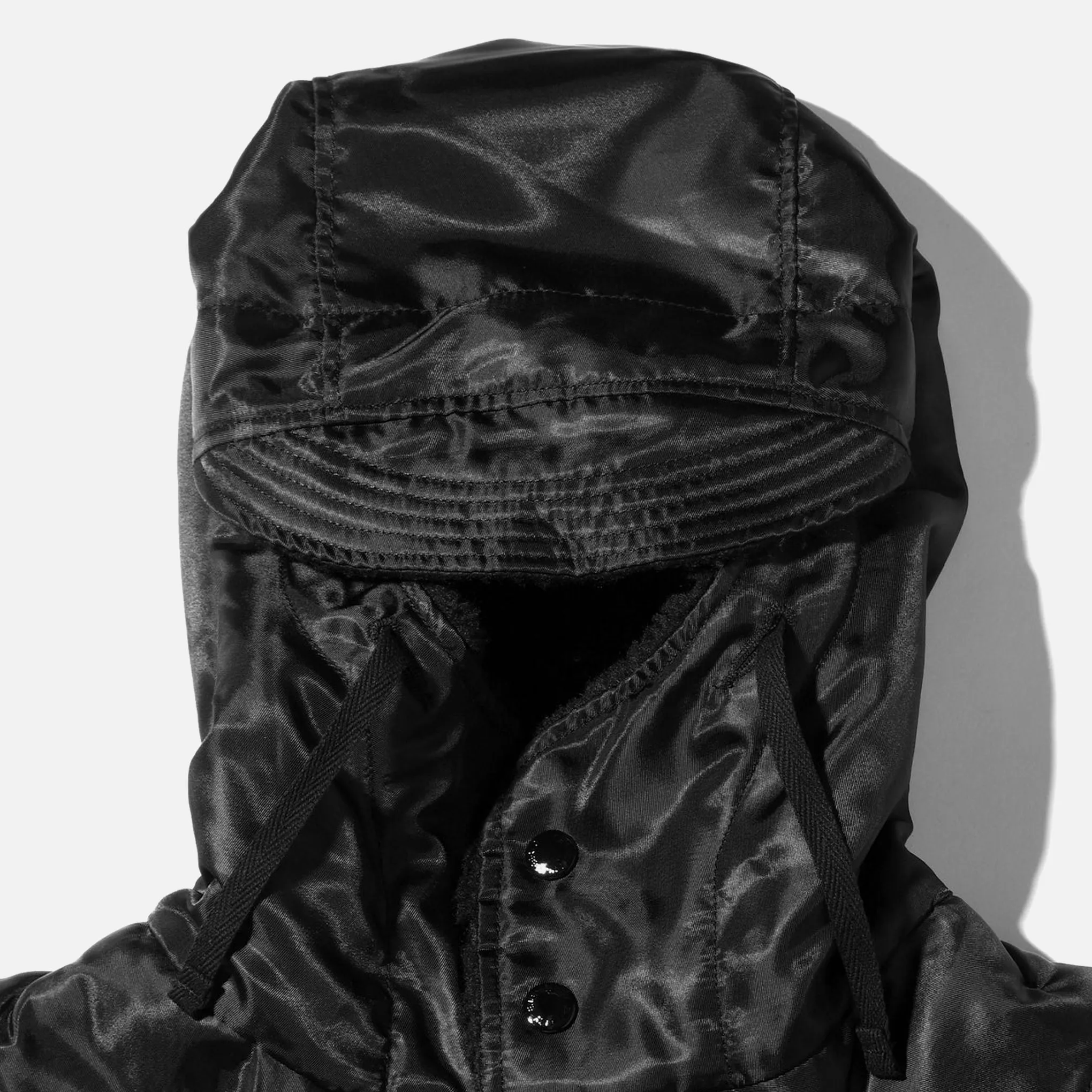 Engineered Garments Liner Jacket - Black Polyester Pilot Twill