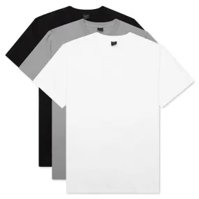 Foundation 3 Pack Tee - Greyscale