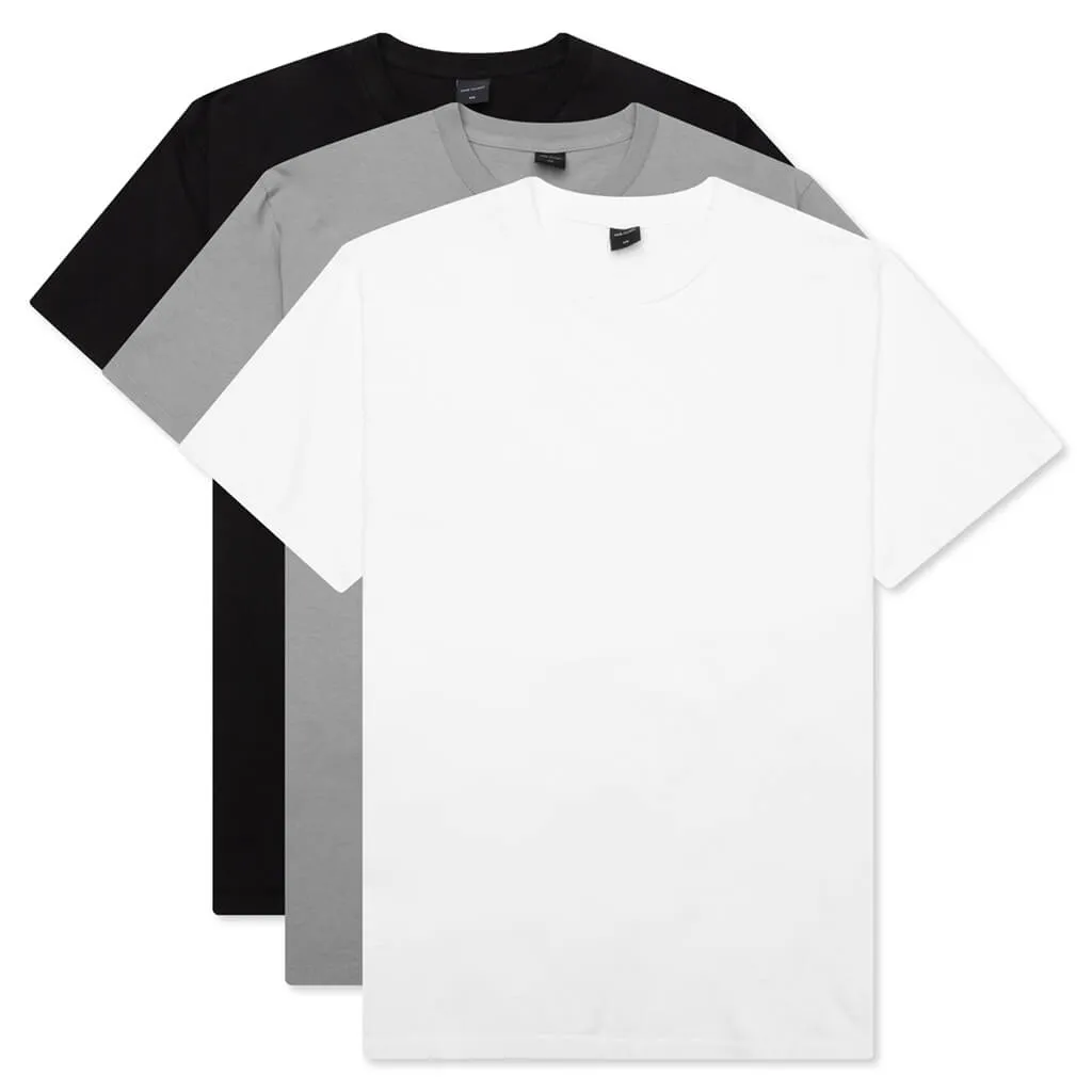 Foundation 3 Pack Tee - Greyscale