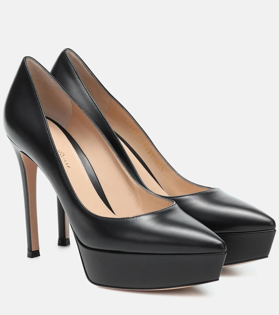 Gianvito Rossi Dasha platform pumps, black