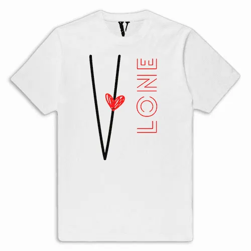 Giftngon - V Heart Vlone Style T-Shirt