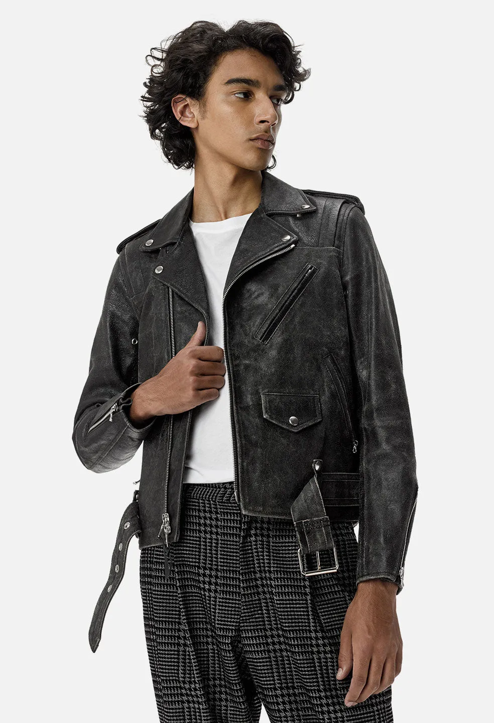 John Elliott X Blackmeans Roku Rider’s Jacket / Black