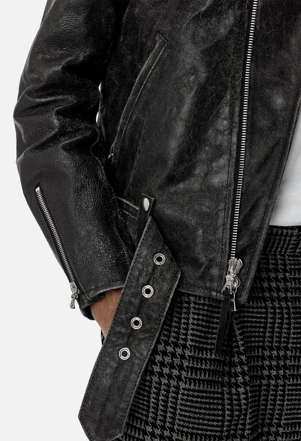 John Elliott X Blackmeans Roku Rider’s Jacket / Black