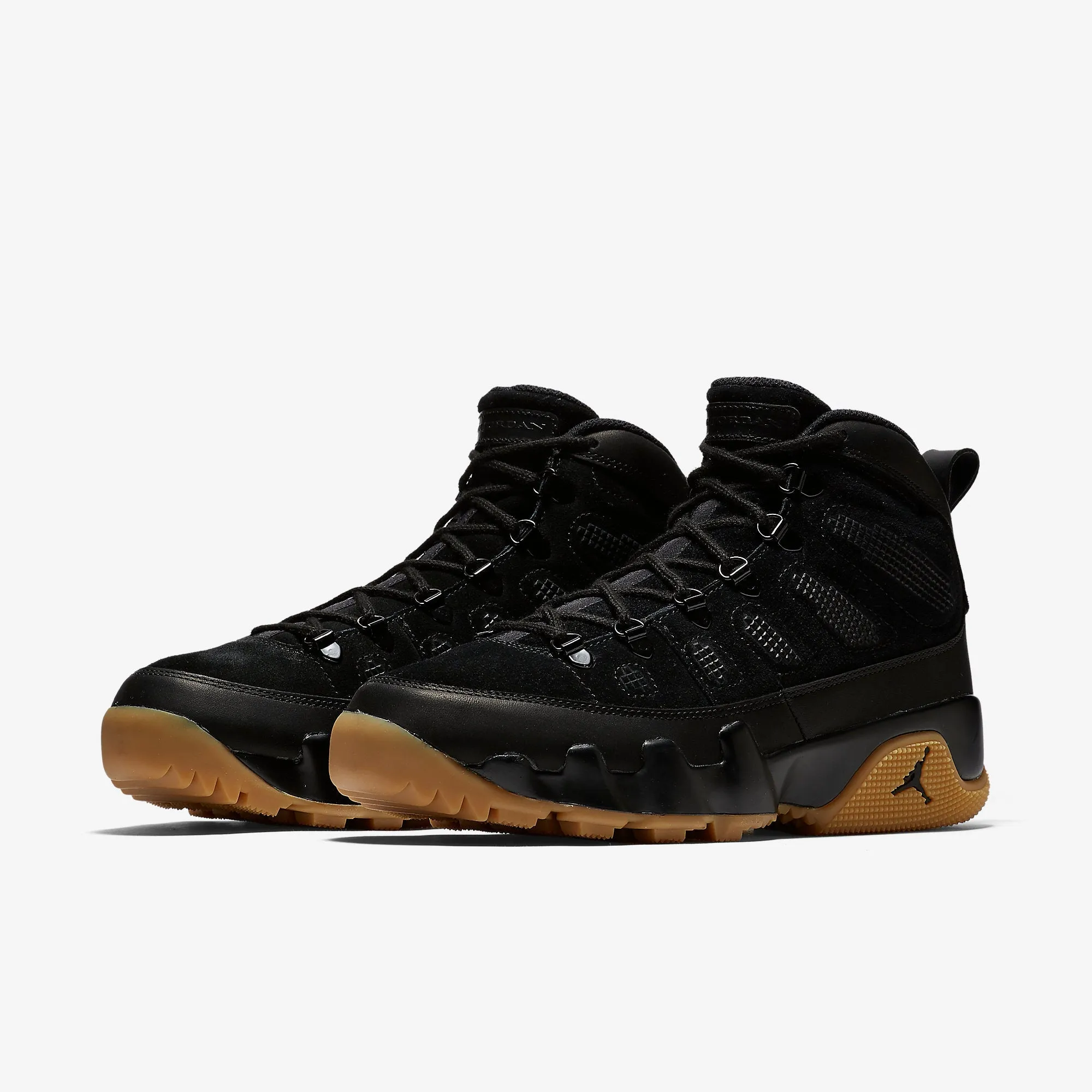 (Men's) Air Jordan 9 Retro Boot NRG 'Black / Gum' (2017) AR4491-025