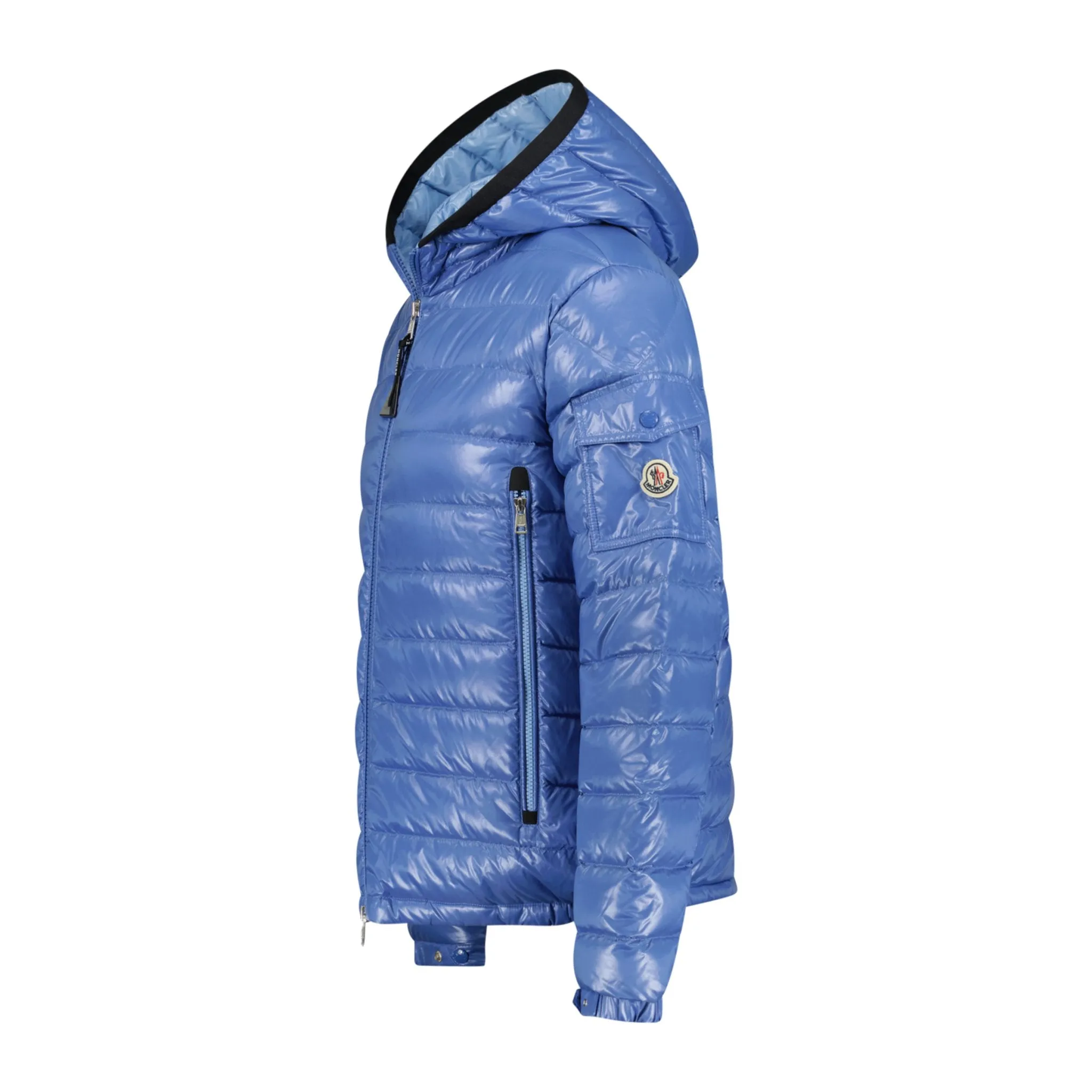 Light Blue Moncler Galion Giubbotto Jacket