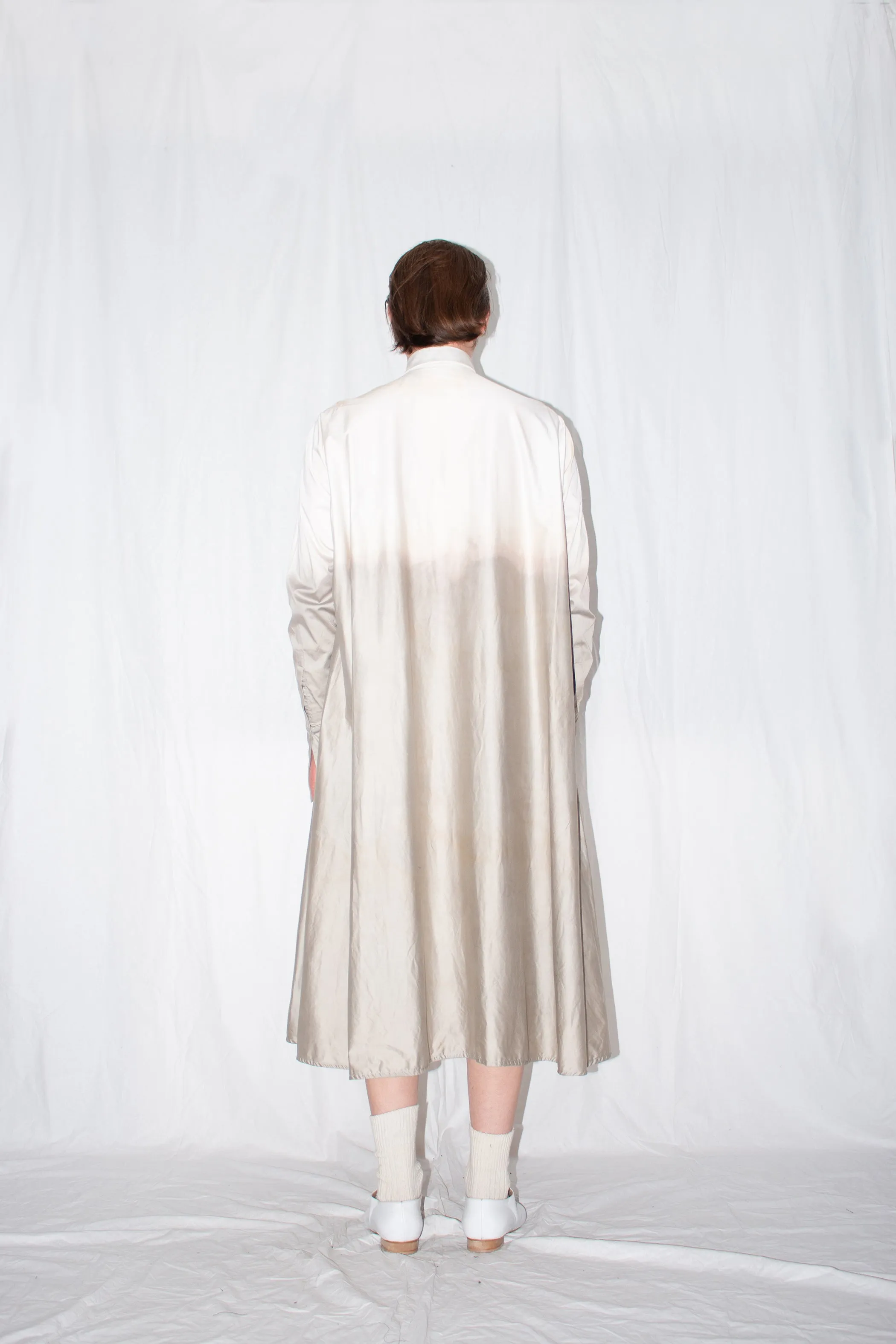 Naturally Dyed Elongated Cotton Shirt