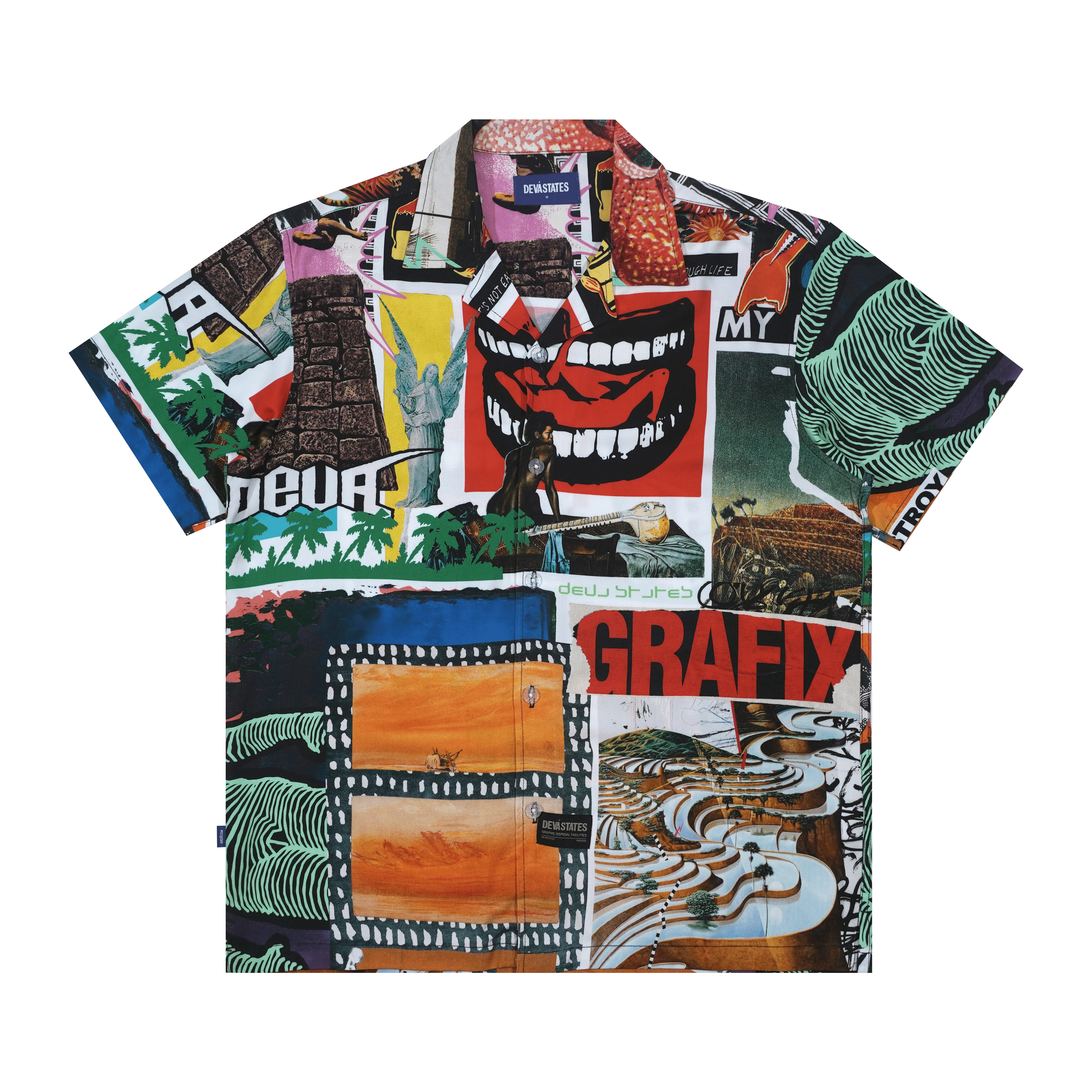 NUSA Printed Souvenir Shirt [Multi]