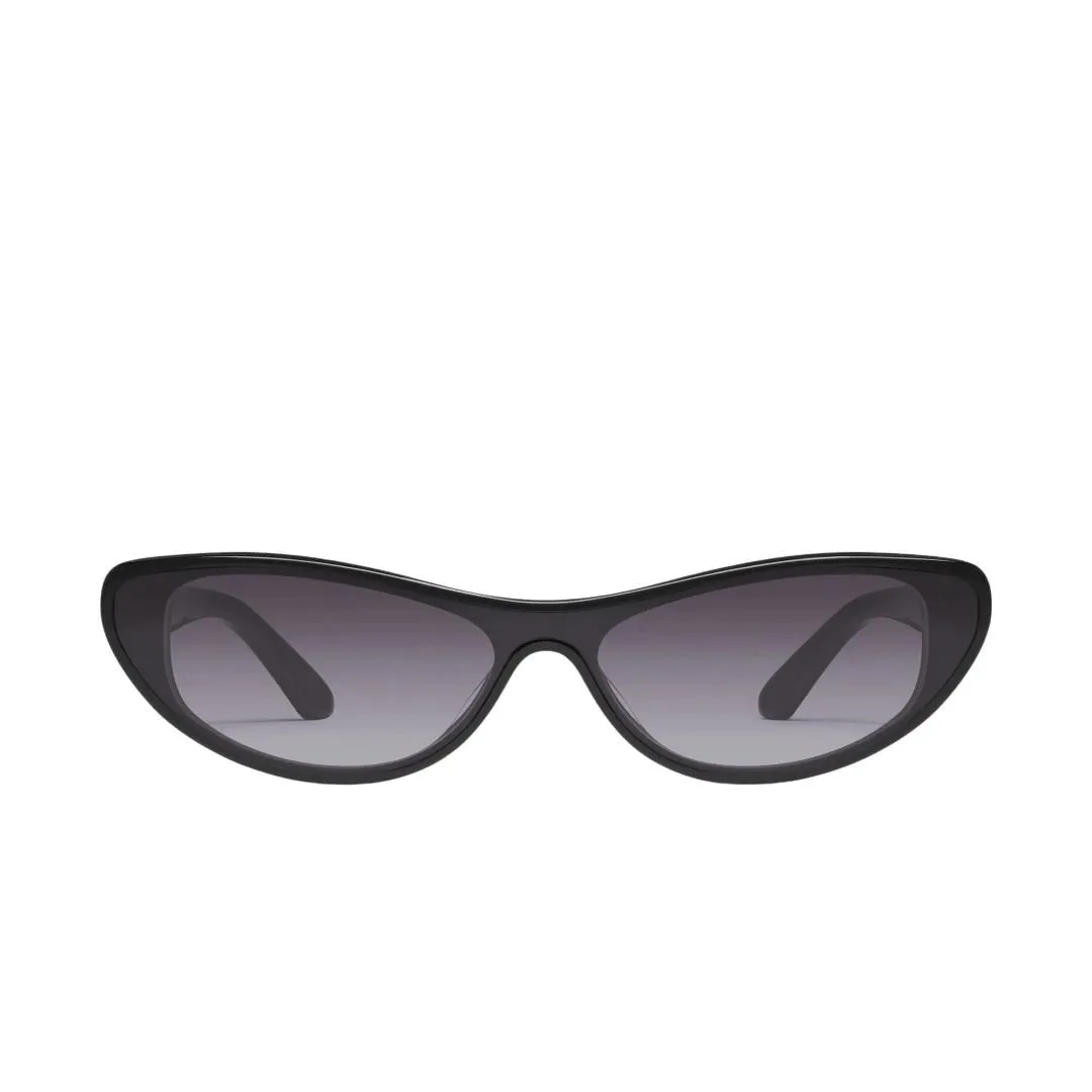 Quay Women's Slate Smooth Cat Eye Sunglasses