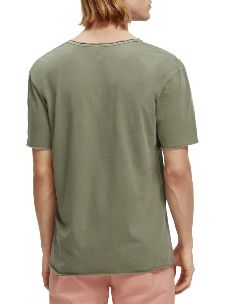 Raw Edge Tee | Army