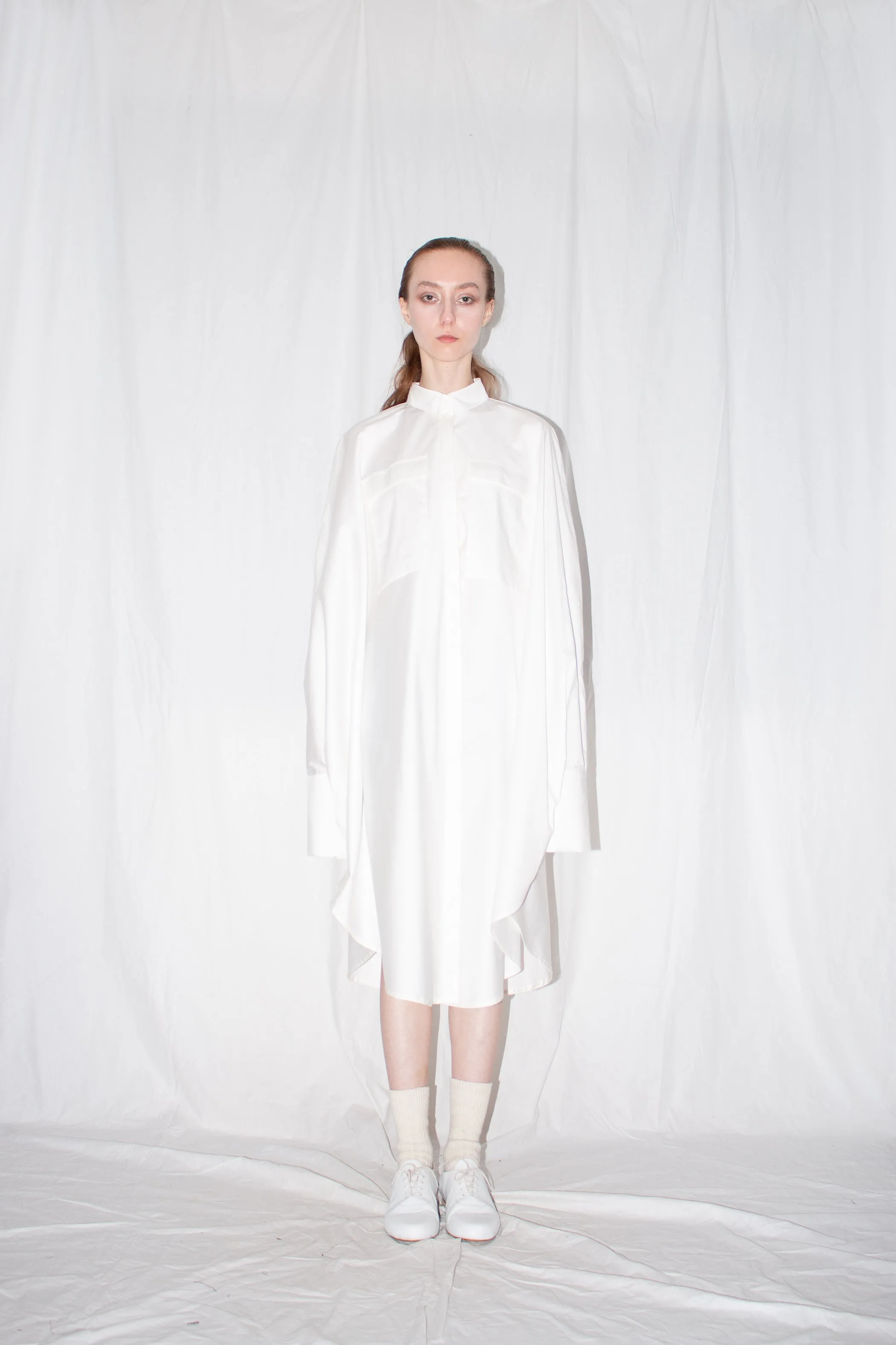 White Cloak Shirt