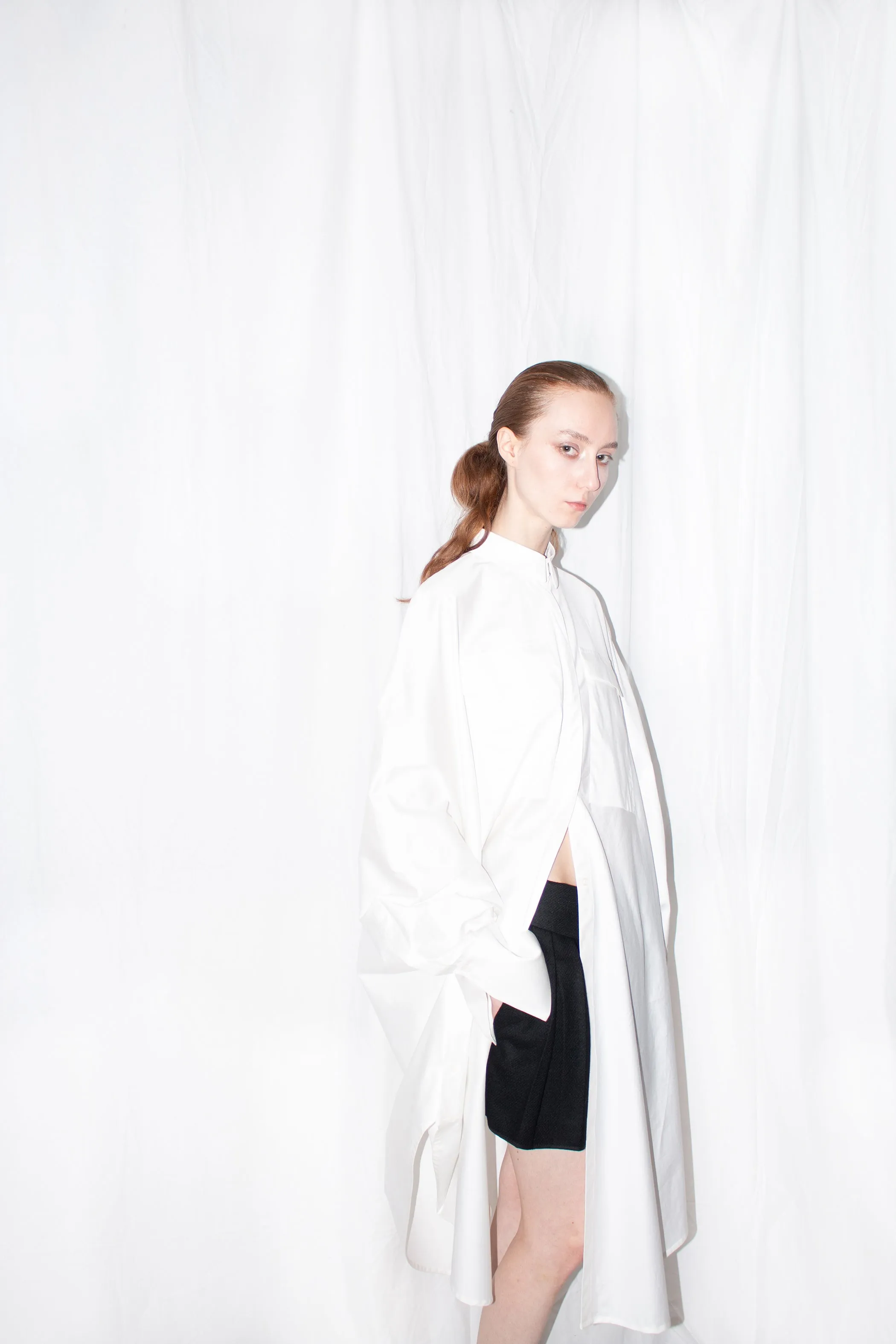 White Cloak Shirt